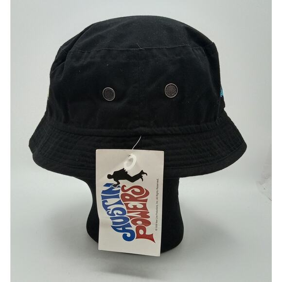 Vintage Austin Powers 1999 Black Bucket Hat L/XL - Picture 3 of 4
